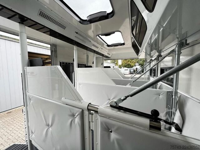 Kreaturvogn MERCEDES-BENZ ATEGO 1530 TT-XL  5 Pferde POP-OUT