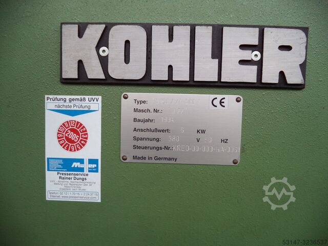 Haspel/spoelmachine Kohler 30.80/20-300-1