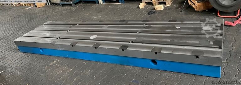Bolster plate GERD WOLFF 4000 x 1000 x 300mm