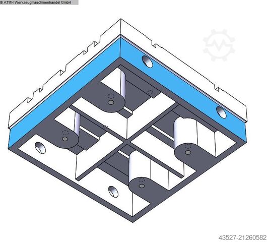 Bolster plate GERD WOLFF 1000 x 1000 x 300mm