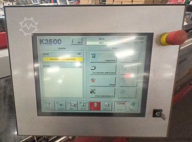 Kuvertinläggsmaskin KERN 3500 Twin Channel Roll K990 PINFEED