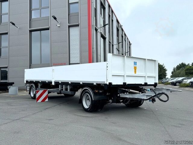 Πλατφόρμα φόρτωσης PAVIC BPA 18 64ZC Drehschemel Containerpritsche NEU B...