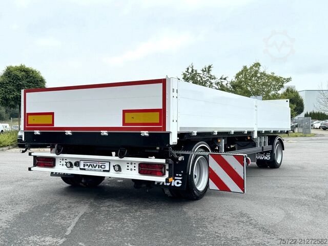 Πλατφόρμα φόρτωσης PAVIC BPA 18 64ZC Drehschemel Containerpritsche NEU B...