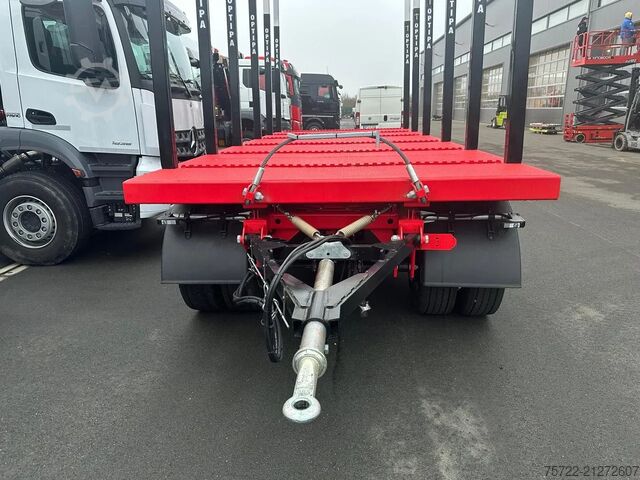 Μεταφορέας ξυλείας PAVIC HPA 27 68Z / Plattform 3-Achser  Blatt-Federung...