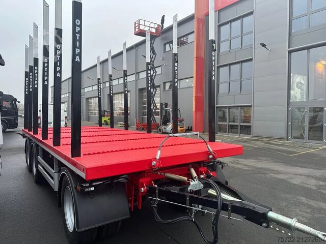 Μεταφορέας ξυλείας PAVIC HPA 27 68Z / Plattform 3-Achser  Blatt-Federung...