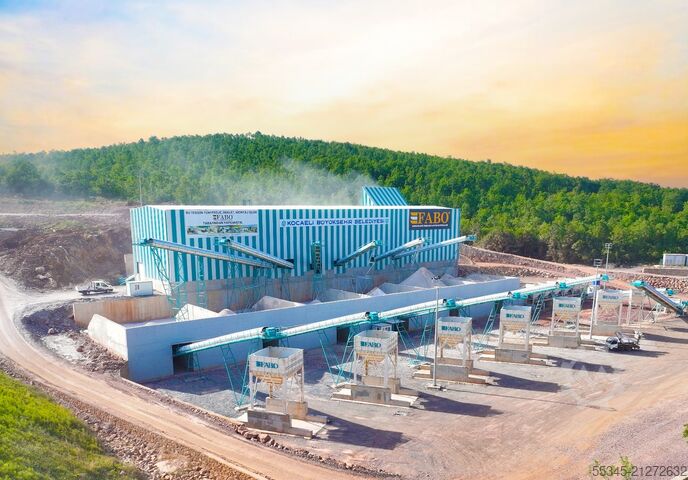 Zúzóberendezés FABO crushing equipment 400 Ton/Hour Capacity