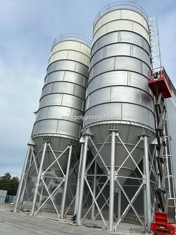 Betonmachine Polygonmach 500Tons capacity cement silo bolted type