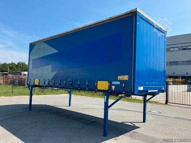 Remolque con caja móvil KRONE Wechselbrücke Plane