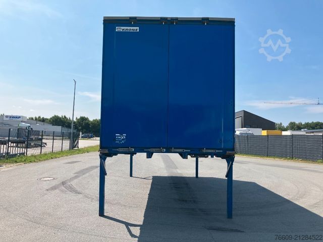 Remolque con caja móvil KRONE Wechselbrücke Plane
