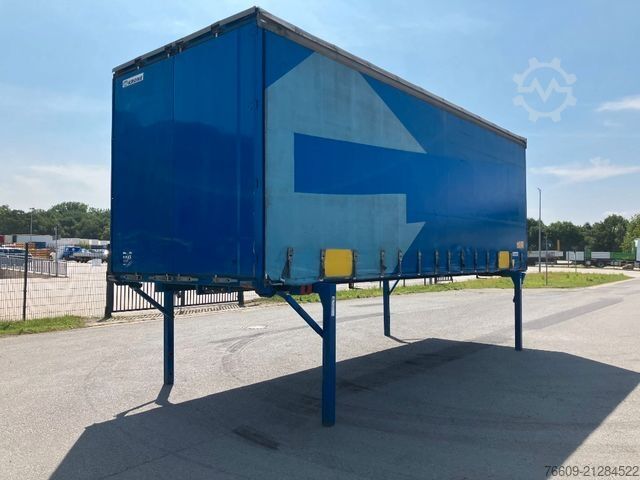 Remolque con caja móvil KRONE Wechselbrücke Plane