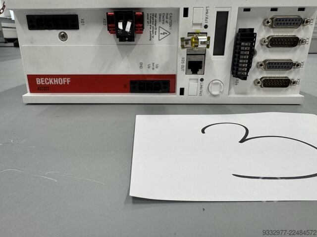 Unité de contrôle Beckhoff IPC + HMI + EtherCAT + Servo