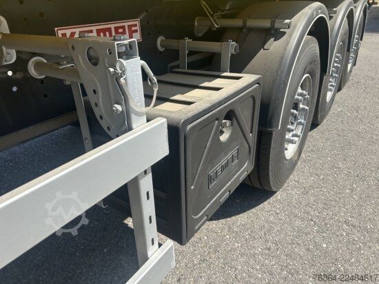 Kiperska poluprikolica KEMPF SKM 39 ALU-KASTENMULDE 55M³ ROLLPLANE MEHRERE EINHEITEN UND FARBEN VERFüGBAR