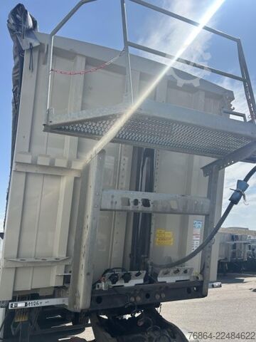 Tippsemitrailer KEMPF SKM 39 ALU-KASTENMULDE 55M³ ROLLPLANE  MEHRERE EINHEITEN VERFüGBAR