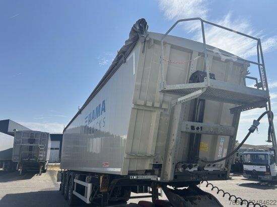 Tippsemitrailer KEMPF SKM 39 ALU-KASTENMULDE 55M³ ROLLPLANE  MEHRERE EINHEITEN VERFüGBAR