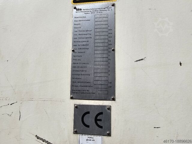 Guillotinescharen BBM Maschinenbau TS H 60 6