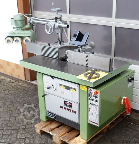 Döner freze makinesi döner mil freze makinesi freze makinesi MARTIN mit Lieferung nach D und EU Typ T25 + Vorschub + AIGNER Anschlag