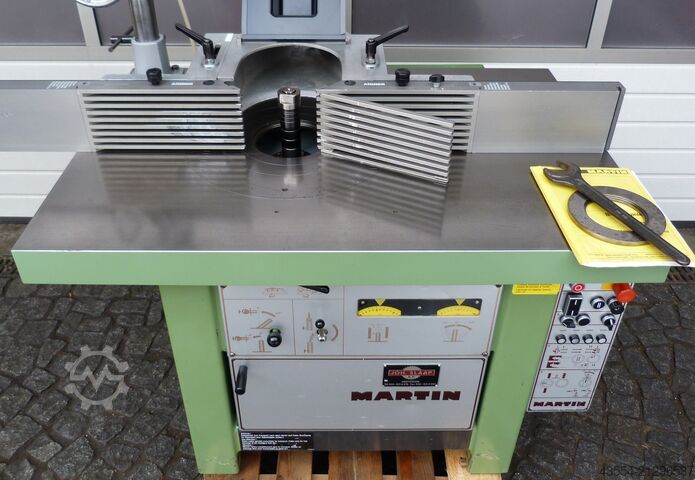 Döner freze makinesi döner mil freze makinesi freze makinesi MARTIN mit Lieferung nach D und EU Typ T25 + Vorschub + AIGNER Anschlag