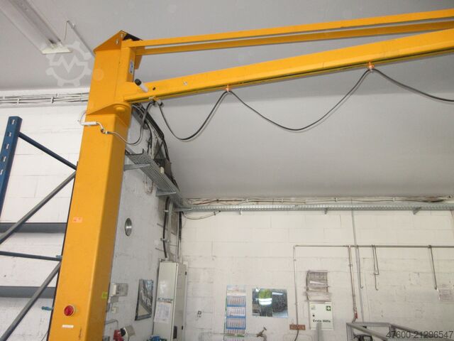 Column swing crane Chain Hoist Abus LS Kran Drehkran Hallenkran 250KG Abus Kettenzug L 4m NL 250Kg H 3,6m 2006