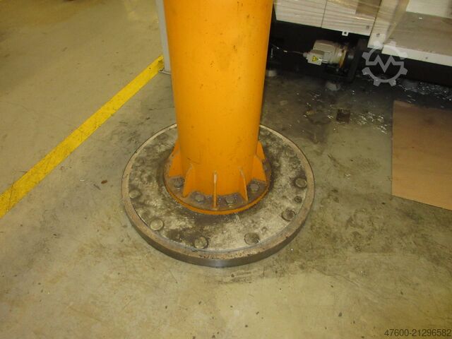 Column swing crane Chain Hoist Abus VS Kran Drehkran Hallenkran 500KG Abus Kettenzug L 4,5m NL 500Kg H 3,8m