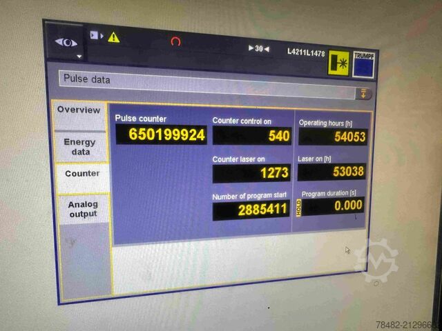 TRUMPF TRUMATIC 6000 FIBER TRUMPF TRUMATIC 6000 FIBER