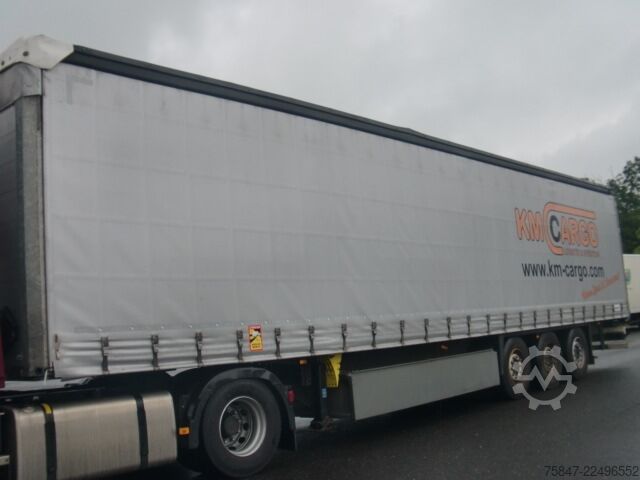 Semi-remorque bâchée Schmitz Cargobull SCS 24/L-13.62 EB Liftachse