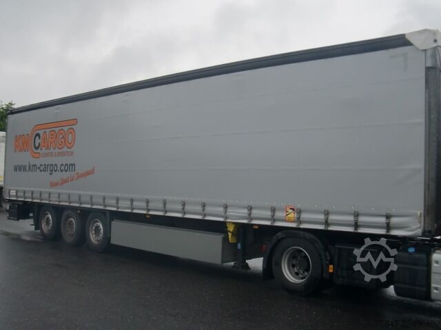 Semi-remorque bâchée Schmitz Cargobull SCS 24/L-13.62 EB Liftachse