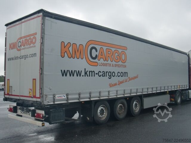 Semi-remorque bâchée Schmitz Cargobull SCS 24/L-13.62 EB Liftachse