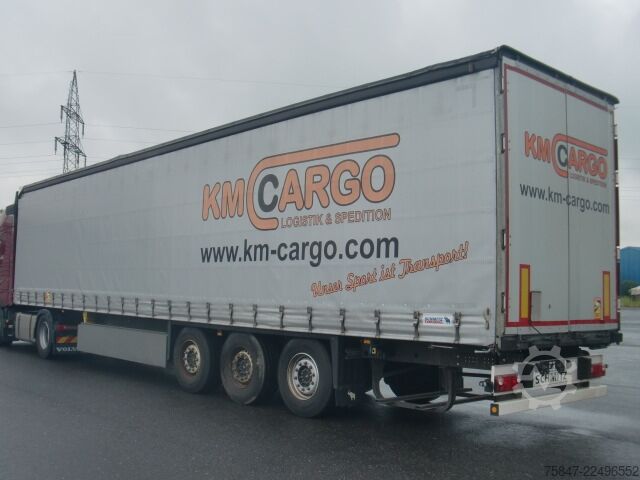 Semi-remorque bâchée Schmitz Cargobull SCS 24/L-13.62 EB Liftachse