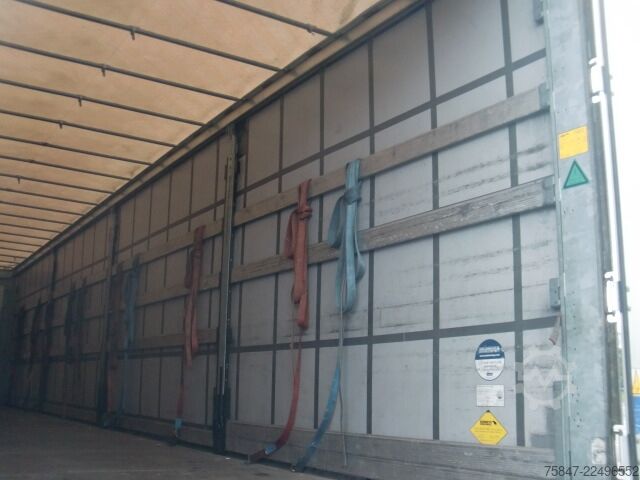Semi-remorque bâchée Schmitz Cargobull SCS 24/L-13.62 EB Liftachse