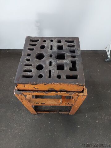 Πλάκα με οπές και μήτρα UNBEKANNT 450 x 450 x 120 mm
