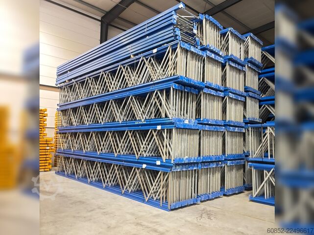 Højlager Pallereoler ca. 50,4 lfm Jungheinrich Esmena Höhe : 825 cm , 2100 kg Fachlast
