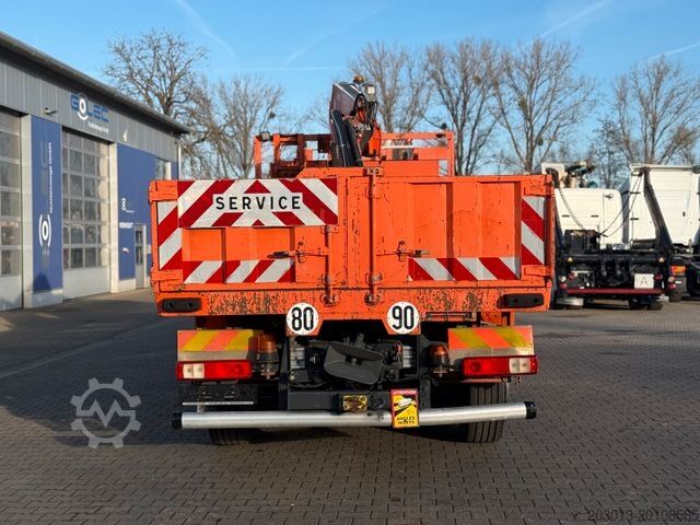 Truck mounted crane RENAULT Premium Lander Pritsche mit Kran FASSI