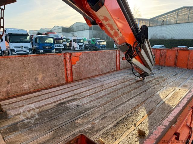 Truck mounted crane RENAULT Premium Lander Pritsche mit Kran FASSI