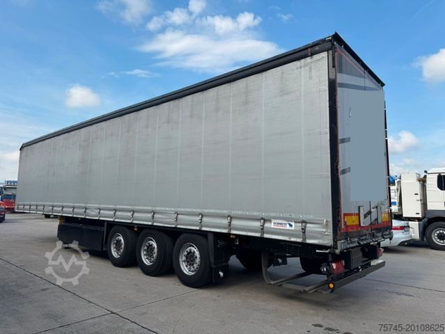 Semirimorchio con telone SCHMITZ CARGOBULL SCB*S3T *  * PALLETENKASTEN * EDSCHA *