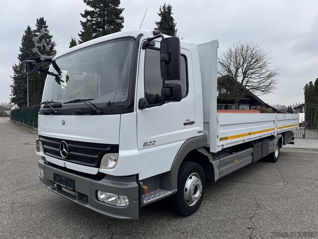 Atego 822 L flatbed 7.18 m, air conditioning, trailer hitch Mercedes-Benz Atego 822 L Pritsche 7,18m, Klima, AHK
