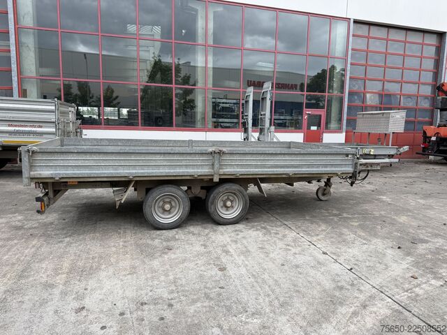 Dieplader oplegger Roeger TT  Tandem Pritsche- Tieflader