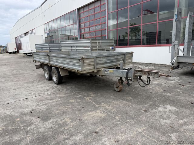 Dieplader oplegger Roeger TT  Tandem Pritsche- Tieflader
