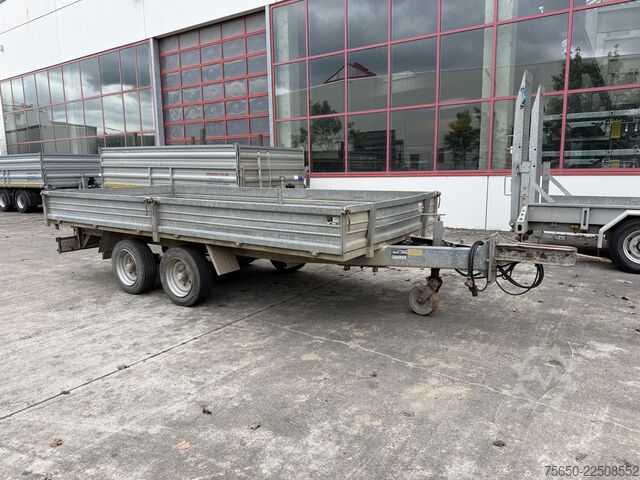 Dieplader oplegger Roeger TT  Tandem Pritsche- Tieflader