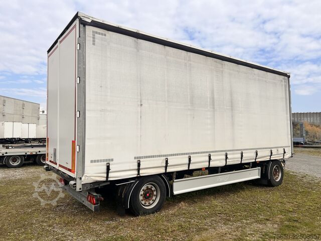 Open aanhangwagen met zeil Fliegl ZPS180  2 Achs Jumbo- Planen, Mega, durchladbar