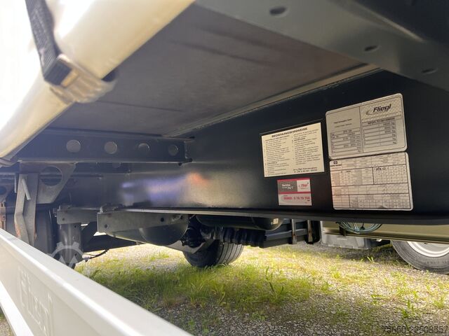 Open aanhangwagen met zeil Fliegl ZPS180  2 Achs Jumbo- Planen, Mega, durchladbar