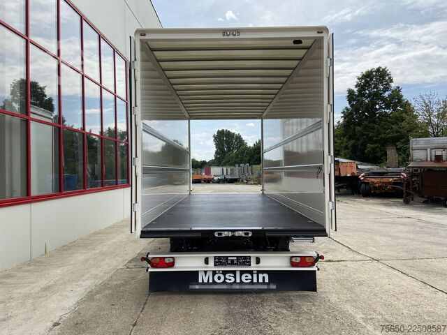 Koffer aanhanger Möslein TKO 105 D 7m weiß  Tandem- Koffer, Durchladbar, -- Neufahrzeug --