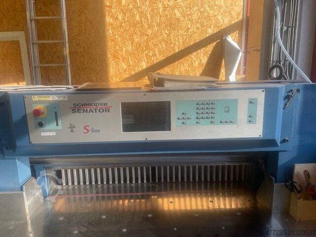 Paper cutting machine - Guillotine Schneider Senator Schneider Senator 115H - TSC