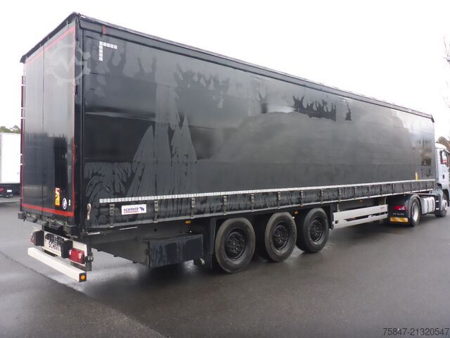 Semiremorcă deschisă cu prelată Schmitz Cargobull SCS 24/L Liftachse