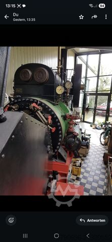 Oldtimer-Traktor Lanz Zweizylinder- Verbund-Heißdampf-Lokomobil