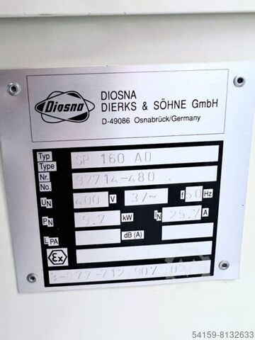 Diosna SP160 AD Diosna SP160 AD