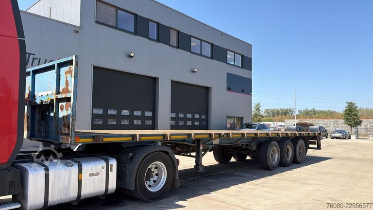 Plattformanhänger Renders ROC12.27N (DRUM BRAKES / FREINS TAMBOURS / REMO...