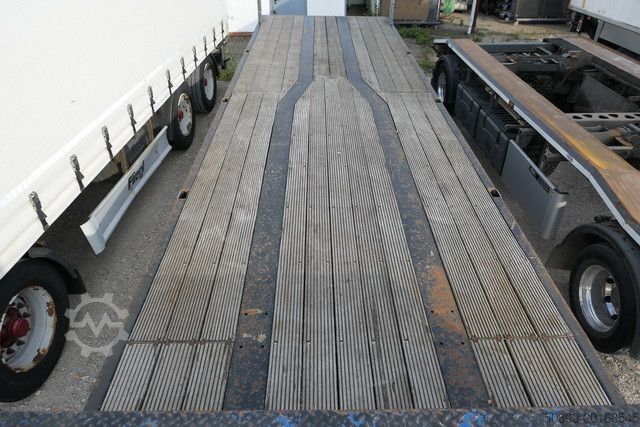Tieflader-Sattelauflieger Schütte SAL35, Tiefbett 8,7m, 2x gelenkt, BPW