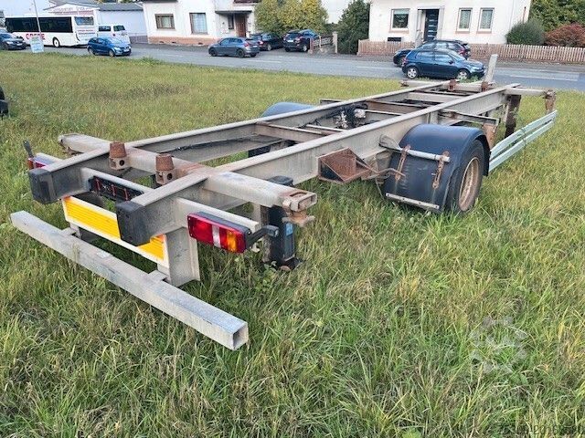 Wissellaadbak-oplegger SOMMER 1 Achs BDF - hochgekuppelt - 10 to.