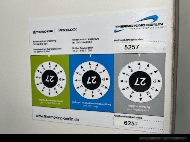 Koelwagen MERCEDES-BENZ 1224 L Kühlkoffer* TK T800R*Klima*LBW1,5 t*6,20m