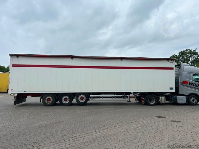 Semi-remorque à plancher roulant KNAPEN K100 Schubboden 92m³ HDÍ Boden